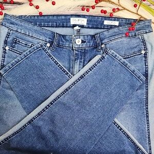 NEW SOFIA JEANS BY SOFIA VERGARA SKINNY ANKLE BLUE JEANS